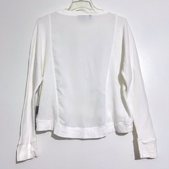 Jennifer Lopez Faux Fur Mixed Media Sweatshirt - Picture 6 of 12